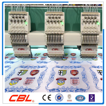 High speed flat computerized embroidery machine price